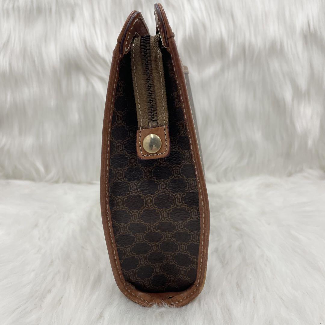 美品✨ セリーヌ クラッチバッグ トリオンフ マカダム セカンドバッグ パーティ セリーヌ CELINE クラッチバッグ セカンドバッグ トリオンフ