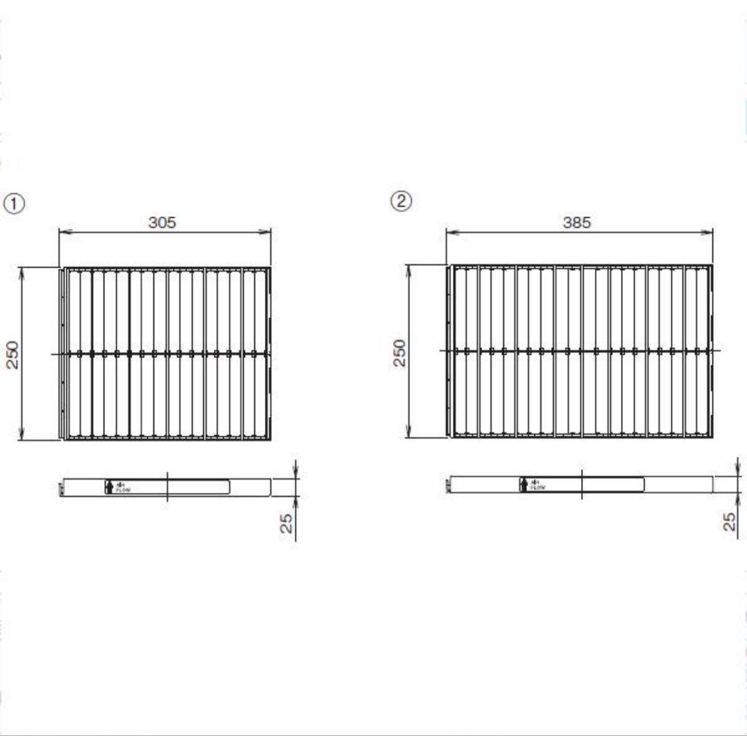 ダイキン 純正別売品 ロングライフフィルター KAF631C80