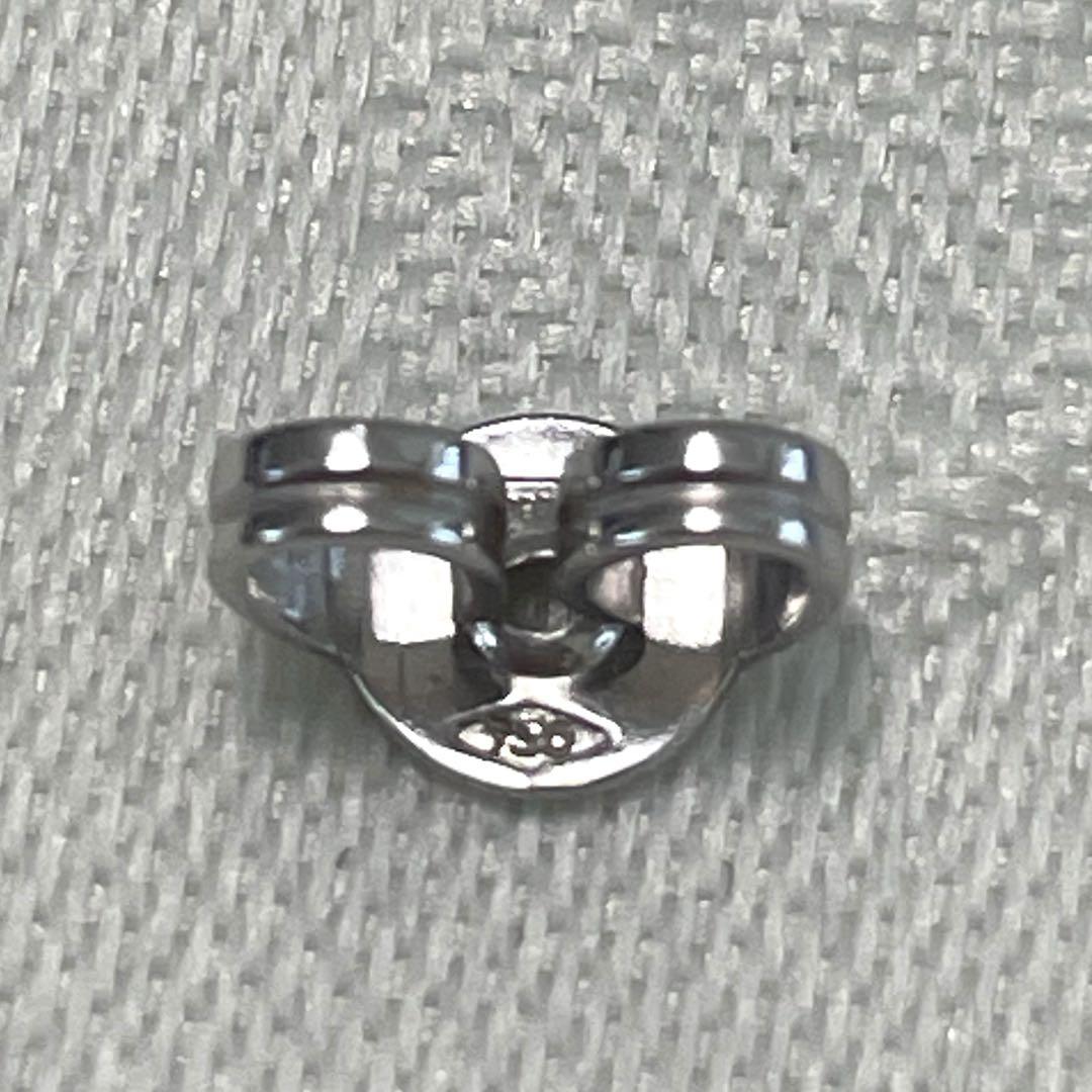 GUCCI グッチ Gロゴ K18WG ピアス 片方