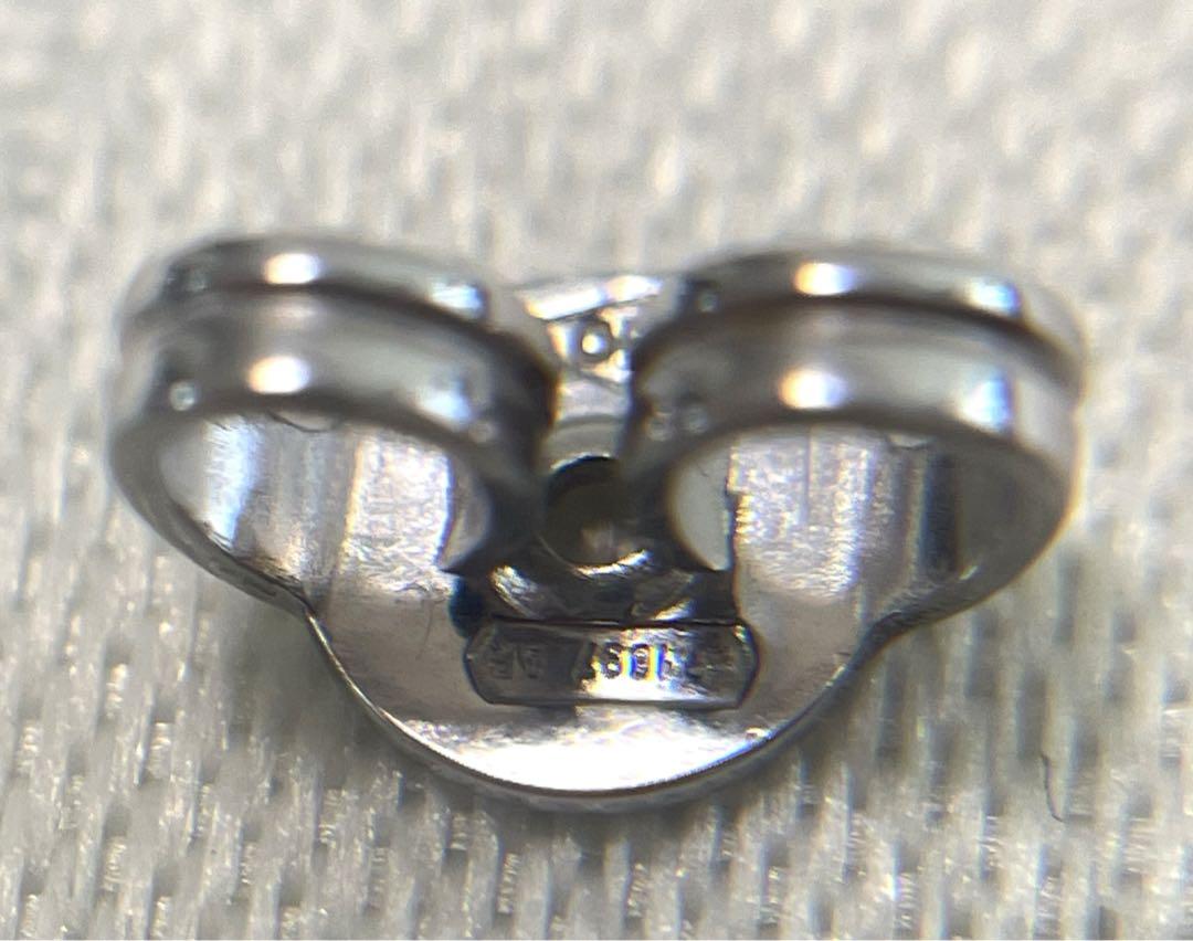 GUCCI グッチ Gロゴ K18WG ピアス 片方