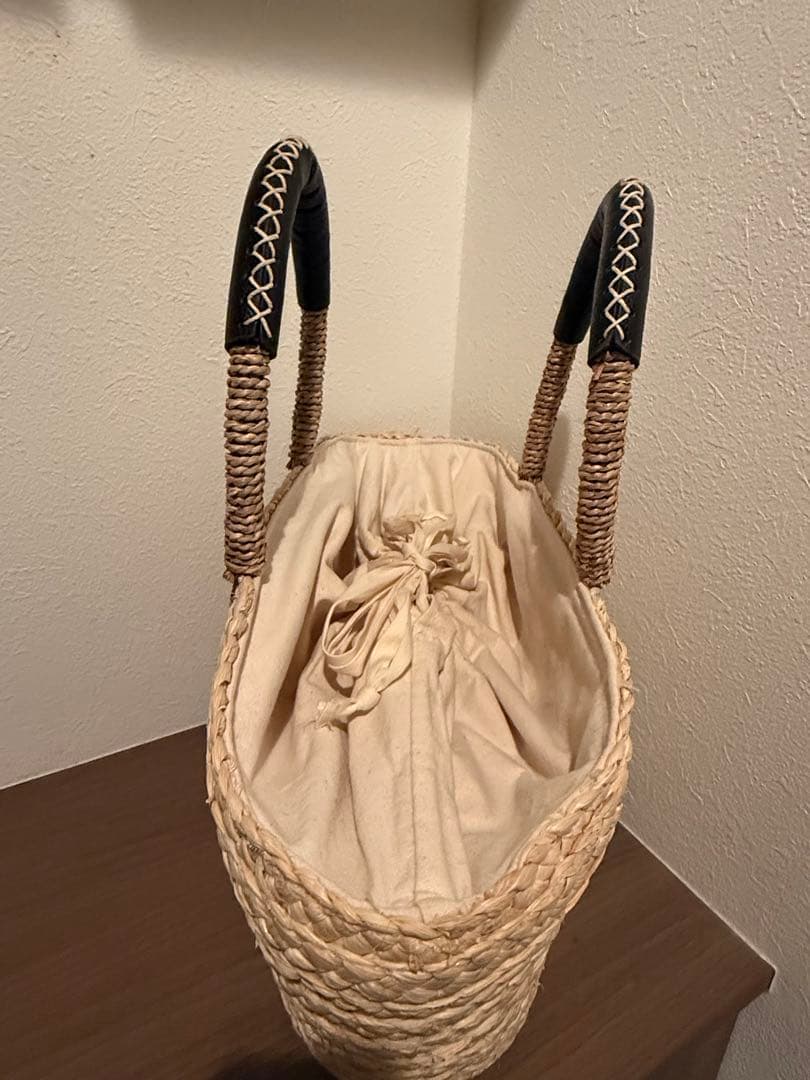 DEAN＆DELUCA BEAMS COUTURE カゴバッグ　大