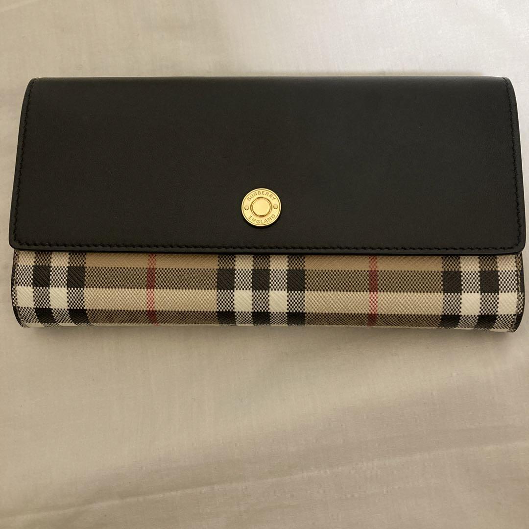 海外限定スパイク販売 ✨極美品✨Burberry ミニ財布ハルトンヴィンテージチェック 小物