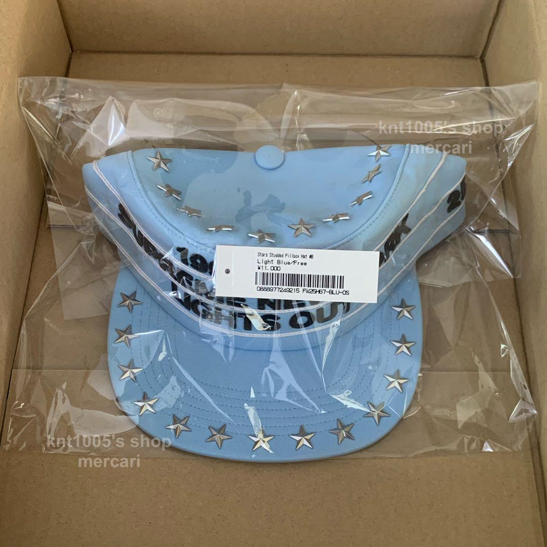 Supreme Stars Studded Pillbox Hat Cap 新品 - メルカリ