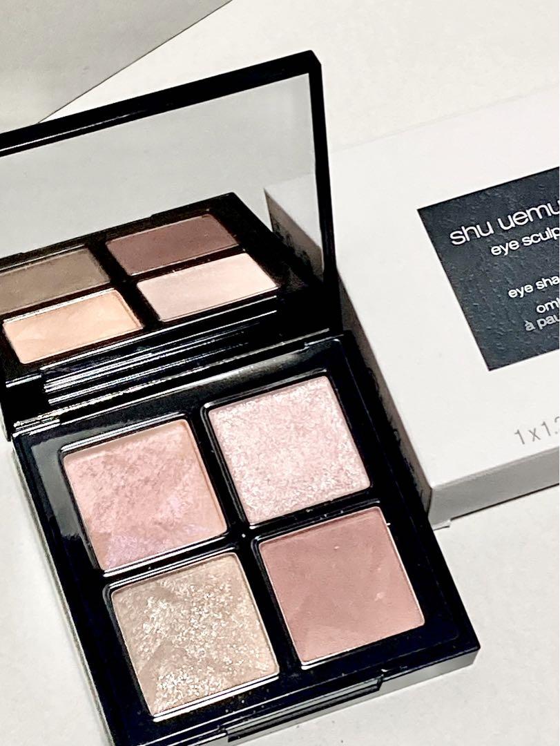 一回使用のみ*shu uemura アイスカルプト アイシャドウパレット 4色