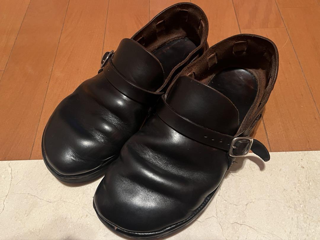 Fernand leather MIDDLE ENGLISH ブラック