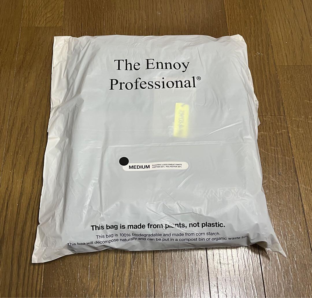 [新品]ENNOY TURTLENECK SWEAT SETUP Mサイズ 黒