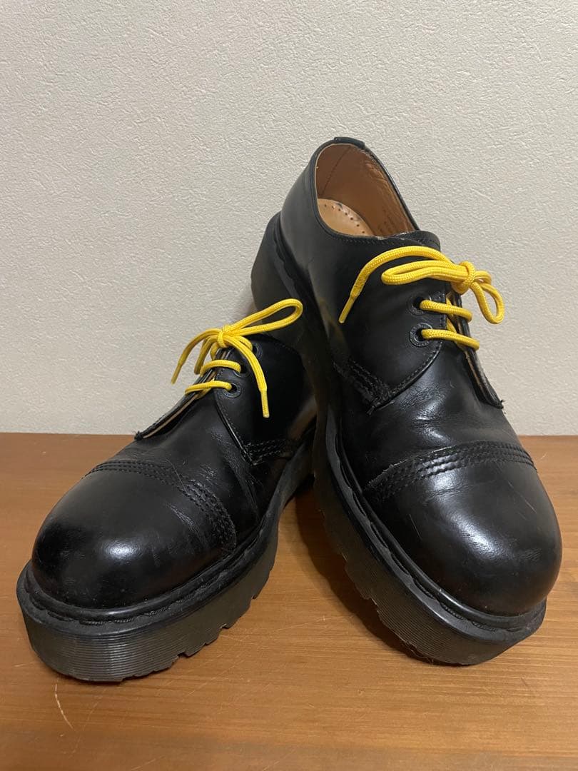イングランド製 ドクターマーチン 英国製 3ホール UK9 厚底28cm・Dr.Martens