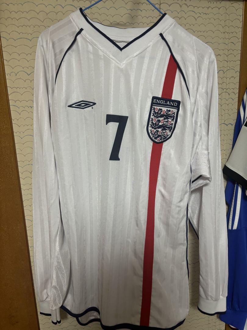 UMBRO イングランド代表 ベッカム 長袖 ユニフォーム 柴田ひかり サッカー