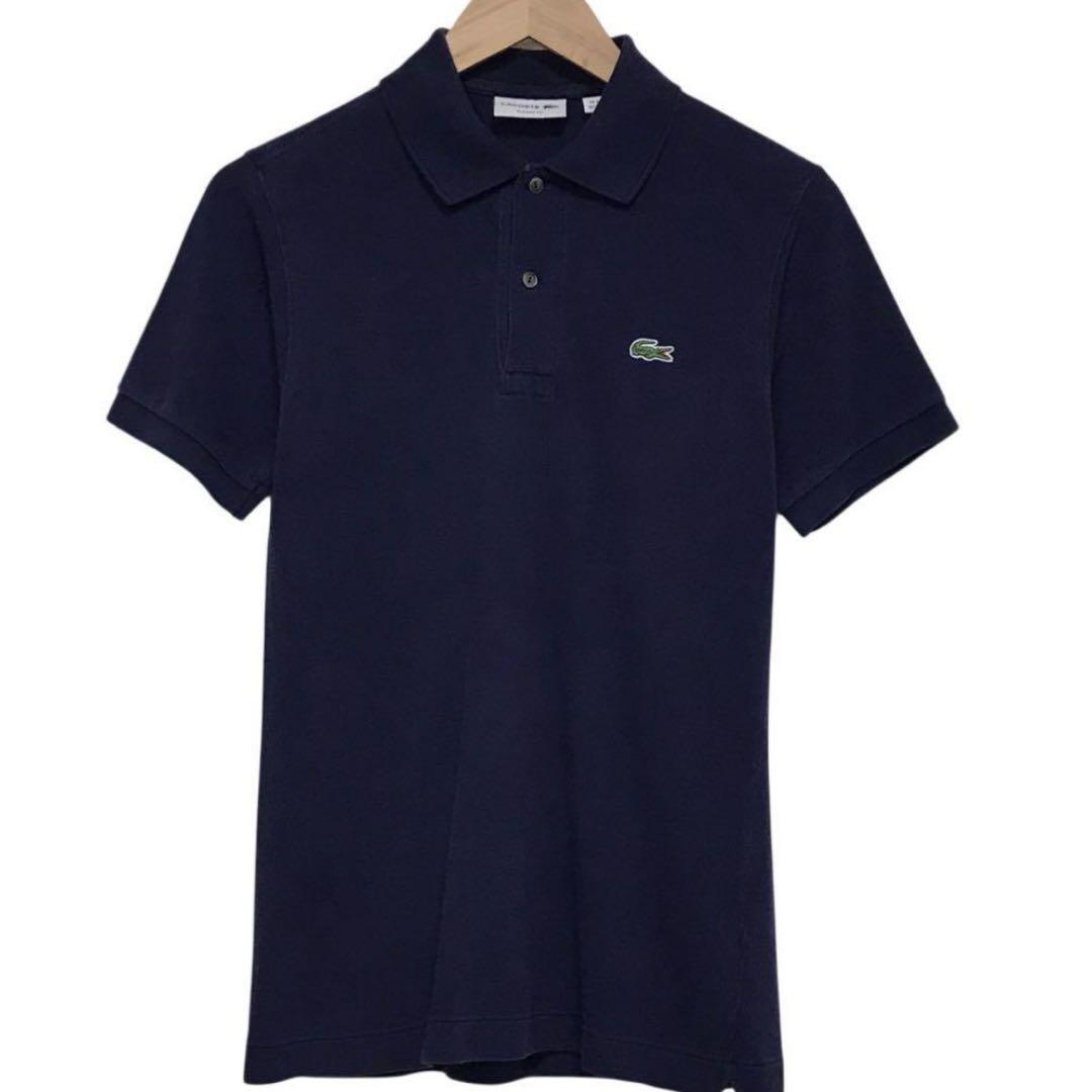 ラコステ　L1212 ポロシャツ　ネイビー　7 LACOSTE（ラコステ） 半袖ポロシャツ ネイビー | セレクト