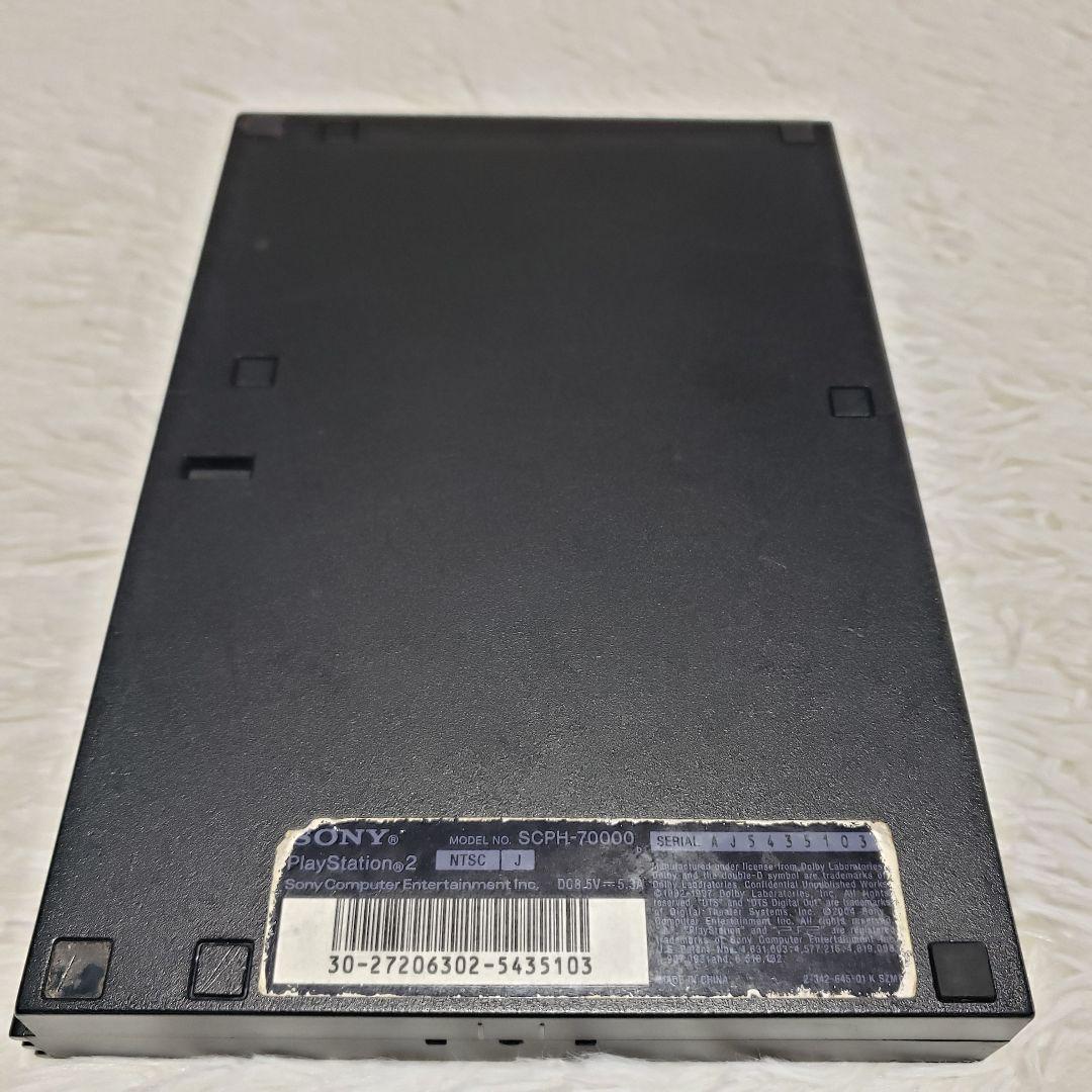 ☆動作良好☆読み込み早い☆PS2 本体 SCPH-70000 ブラック