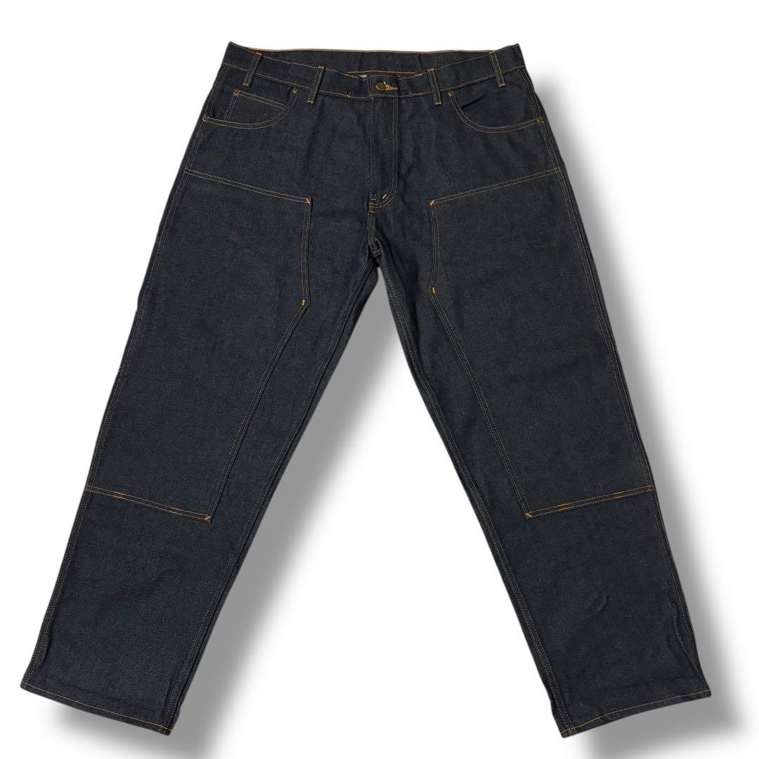 PRISON BLUES プリズンブルース ダブルニー デニム W42 L32 PRISON BLUES プリズンブルース ダブルニー デニム W42 L32