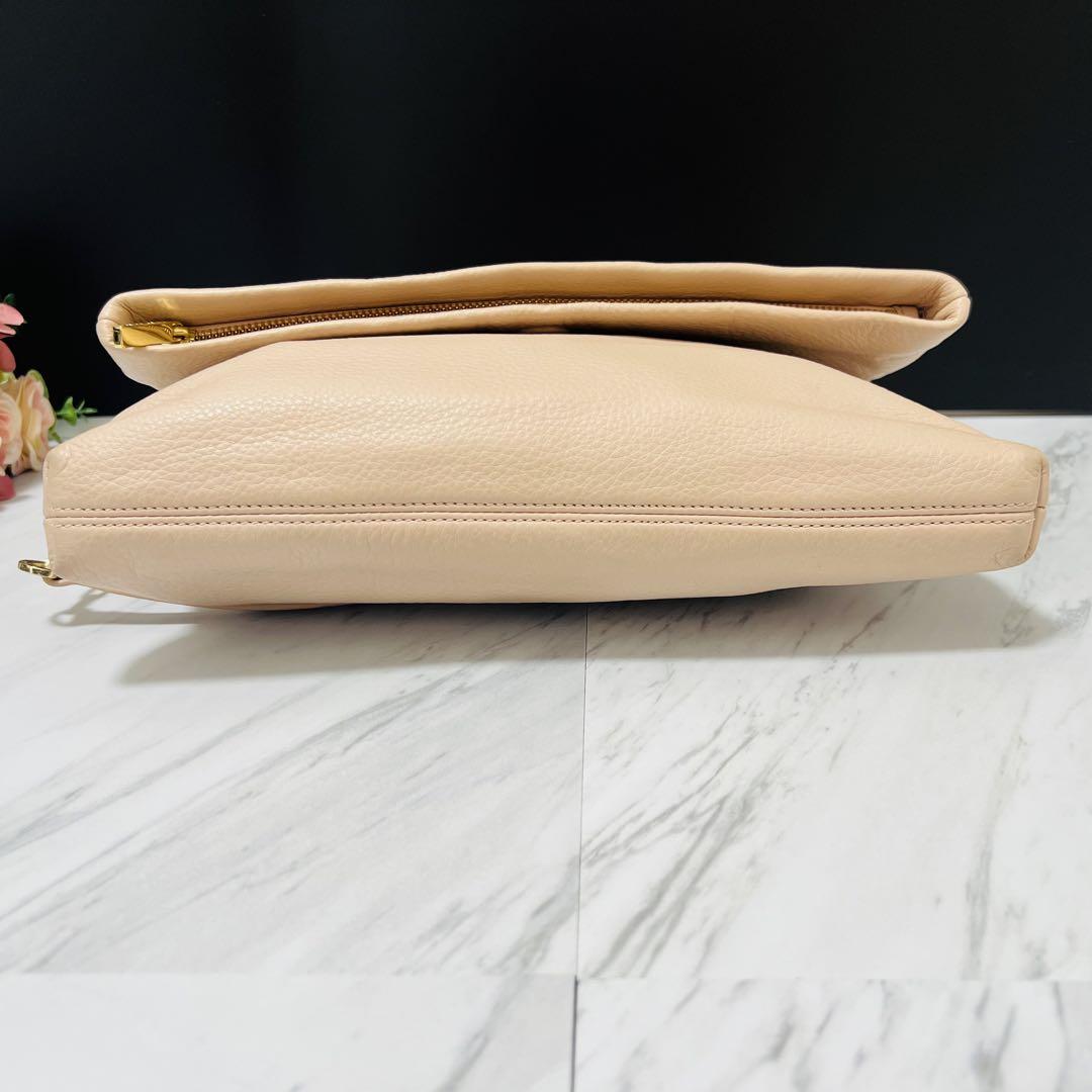 美品 トリーバーチ チェーンショルダーバッグ セカンド クラッチ 2way