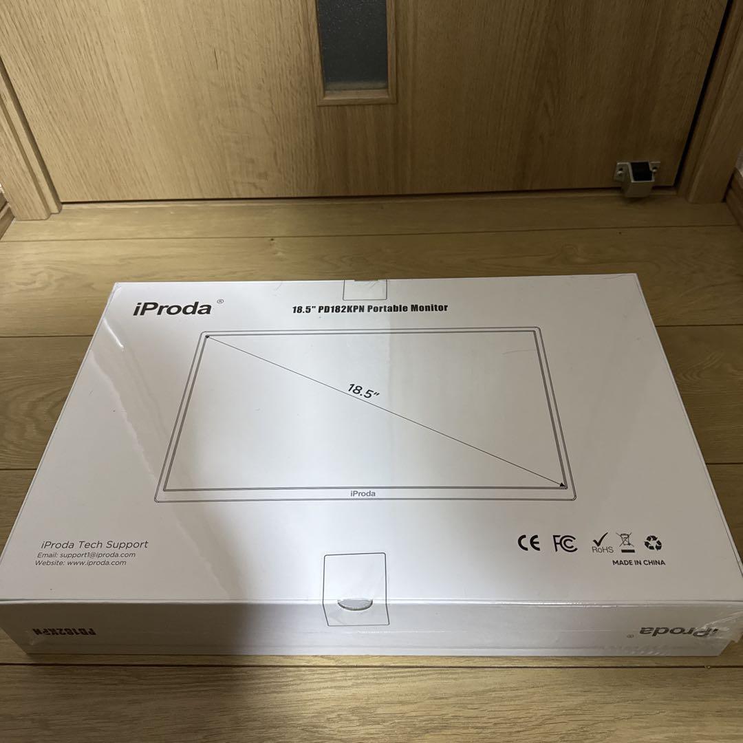 iProda 18.5インチポータブルモニターフルHDモバイルモニター