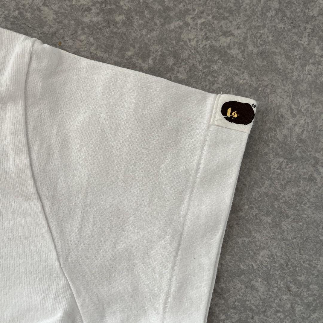 A BATHING APE キッズ Tシャツ ホワイト