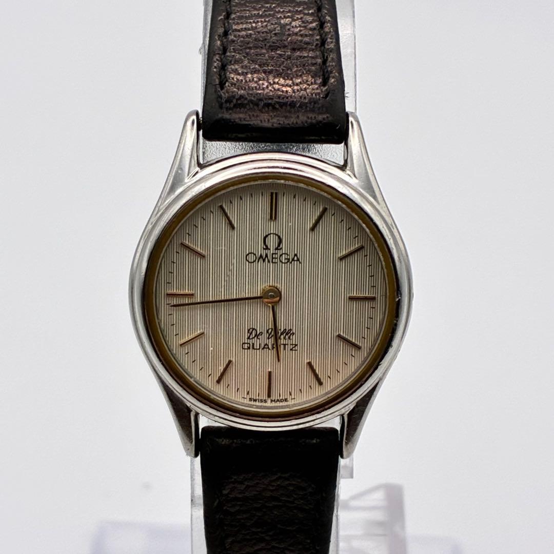 OMEGA オメガ 腕時計 デビル 稼動品 プッシュ式 黒 シルバー 1365 OMEGA オメガ 腕時計 デビル 稼動品 プッシュ式 黒 シルバー 1365