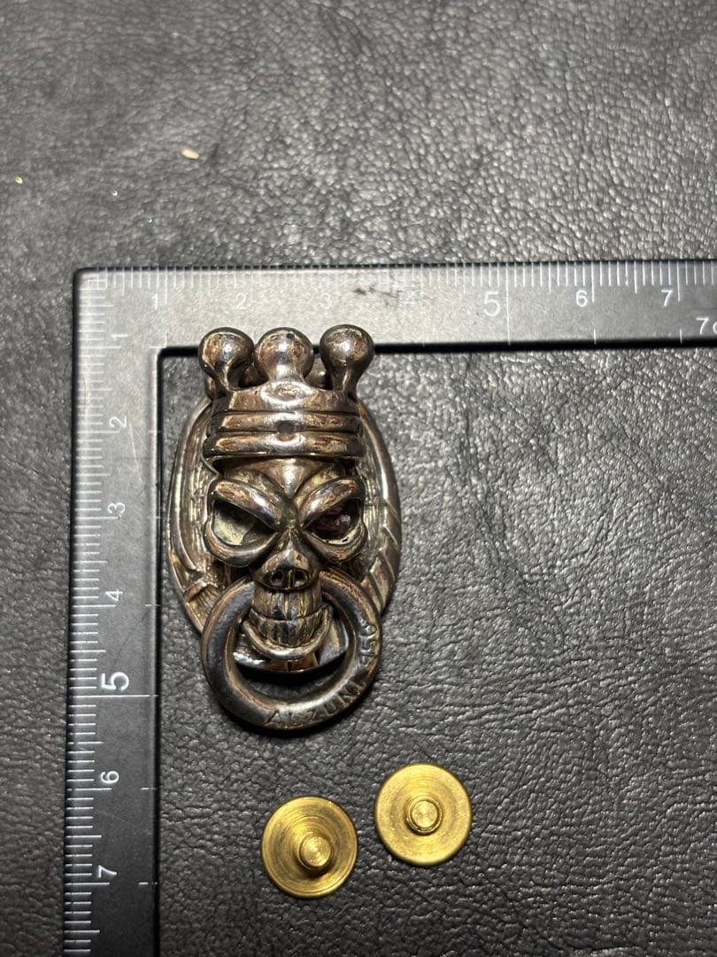 ALZUNI キングスカル カスタムコンチョ ALZUNI キングスカル カスタムコンチョ