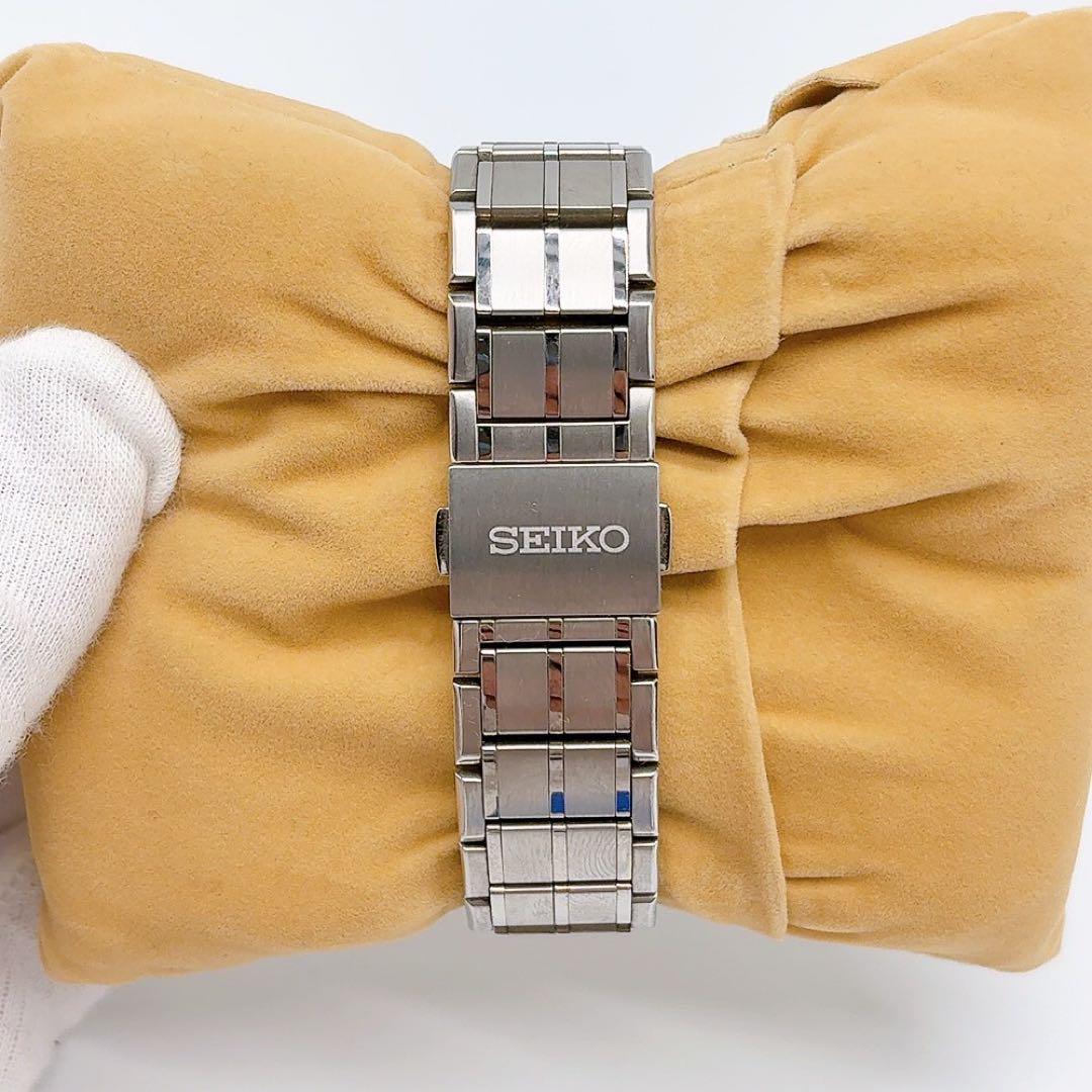 未使用級 SEIKO ドルチェ ワールドタイム 電波ソーラー 付属品完備