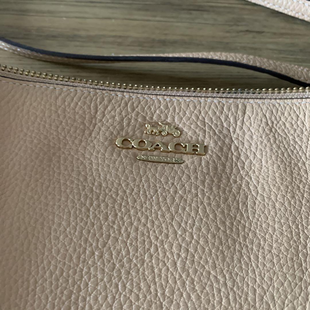 COACH★ベージュ★カジュアルショルダーバッグ