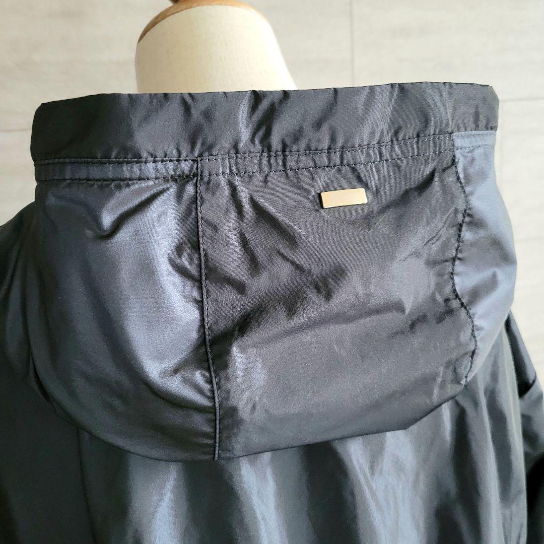 【新品未使用】HERNO ヘルノ GC000444D ネイビー 42 HERNO ヘルノ ロングコート NEW TECHNO TAFFETA 大きいサイズ