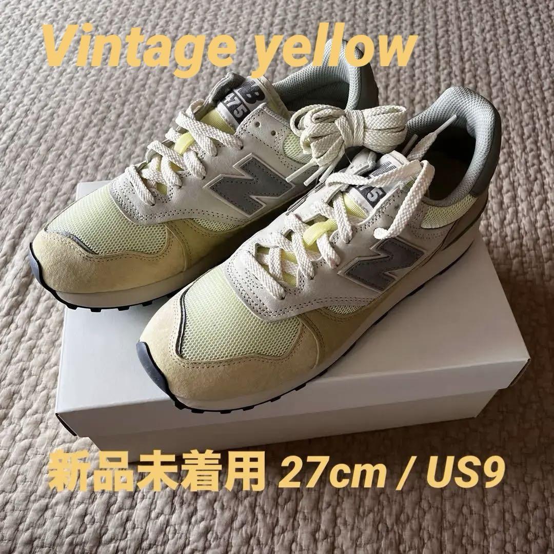 新品 27cm AURALEE NEW BALANCE 475 - メルカリ