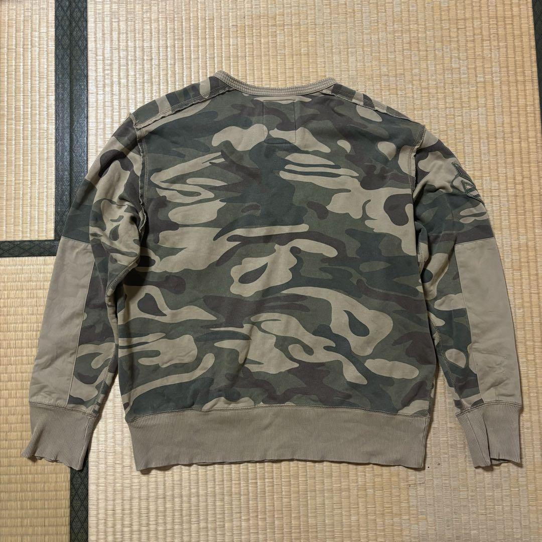 kissmark 90s カモ柄 sweat