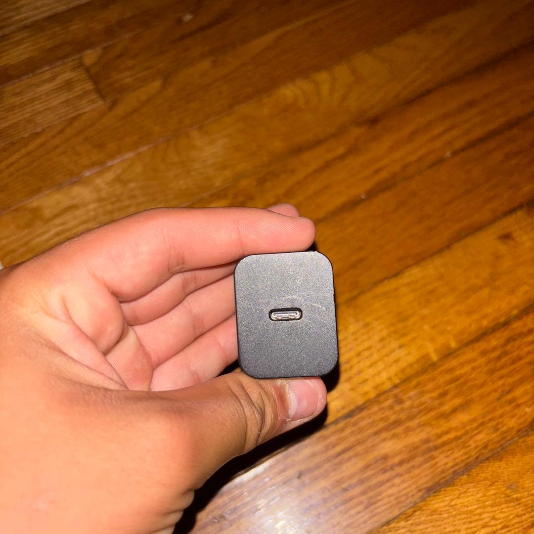 ELECOM 電源アダプター 2ピン 黒