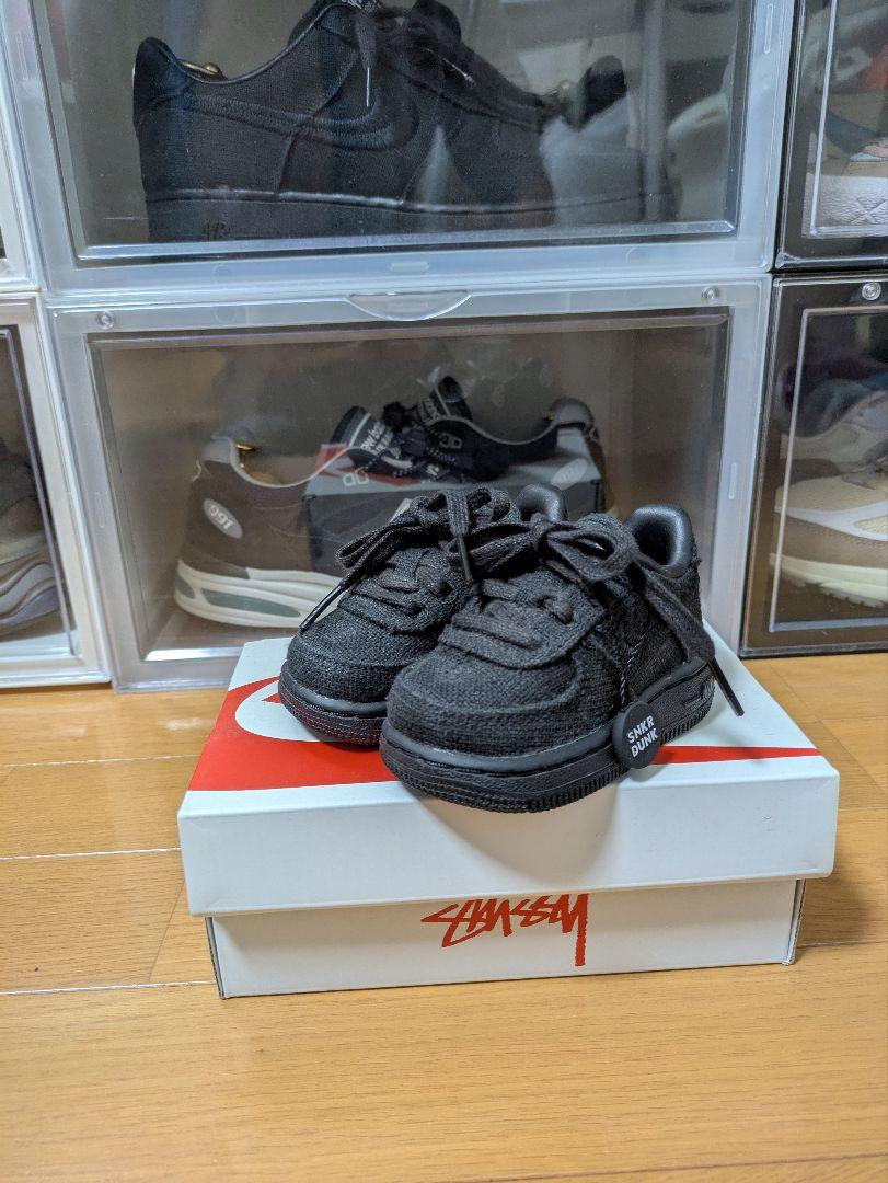 Nike Force 1 Stussy (TD) 3C ブラック