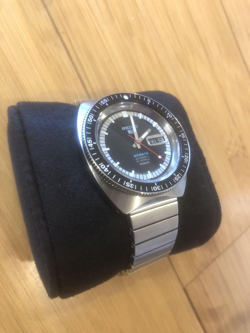 独特な SEIKO 5 おまけあり 1300本 限定 国内 自動巻き腕時計 SPORTS 時計