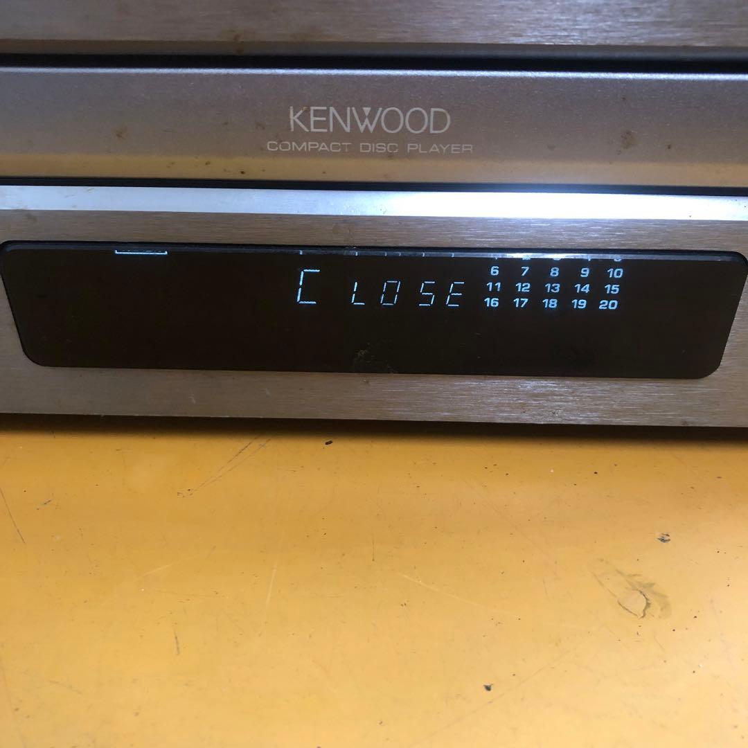KENWOOD CDデッキ DP-1001 通電OK 現状渡し KENWOOD CDデッキ DP-1001 通電OK 現状渡し