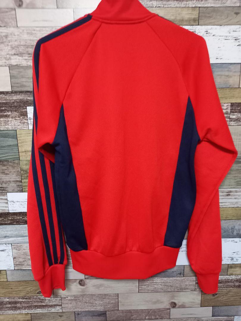 アディダス　adidas　トレフォイルロゴ　ジャージ　レッド　M