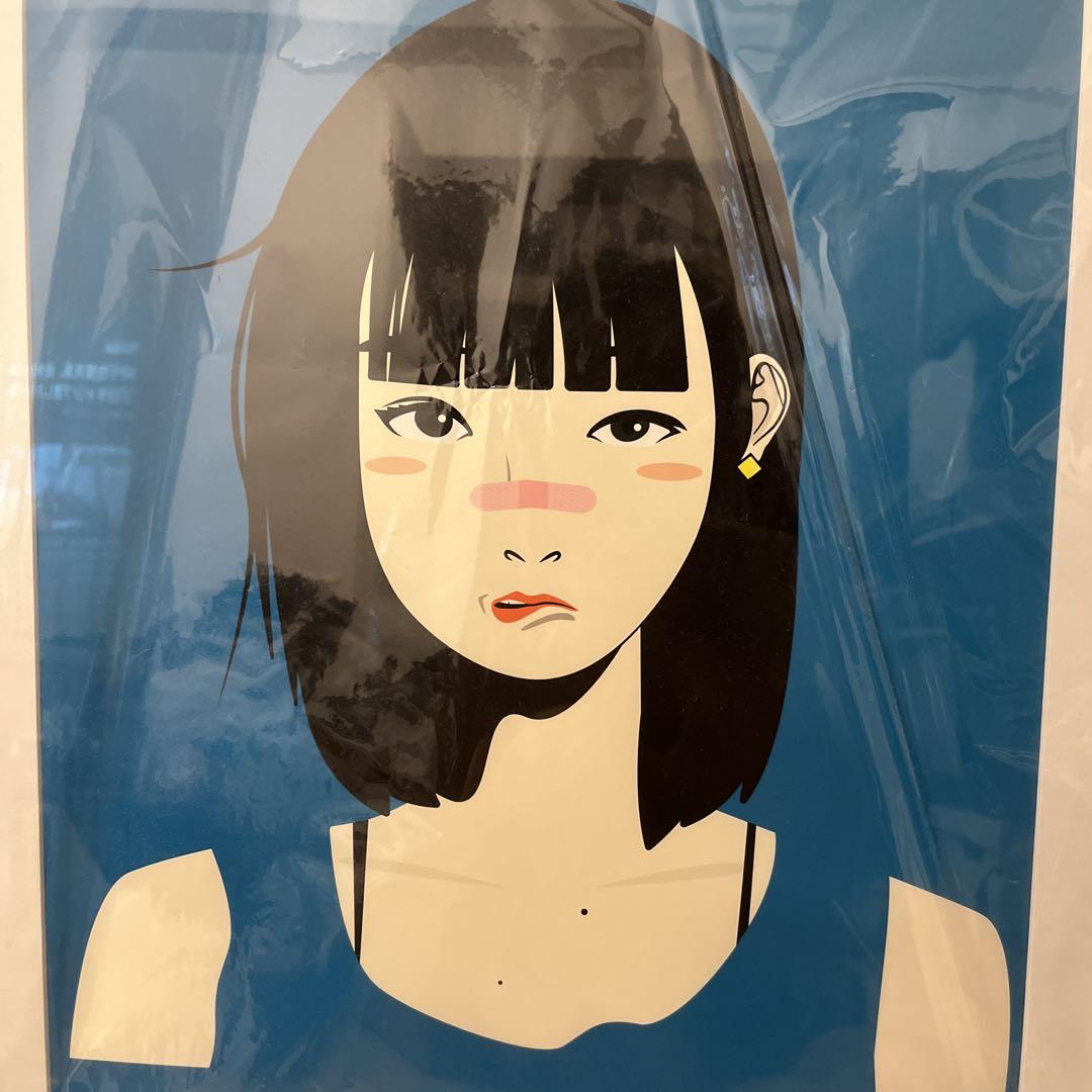 限定10枚 蟷螂子 シルクスクリーン ed.10 初期の作品　直筆サイン入り 限定10枚 蟷螂子 シルクスクリーン ed.10 初期の作品 直筆サイン