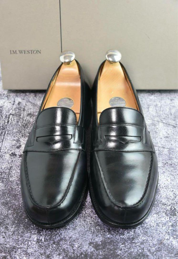 J.M.WESTON　180　シグネチャー ローファー　5.5D　　黒　41