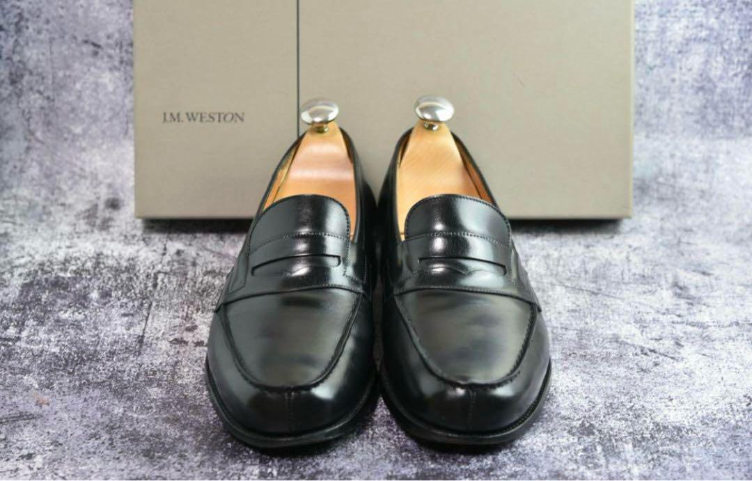 J.M.WESTON　180　シグネチャー ローファー　5.5D　　黒　41