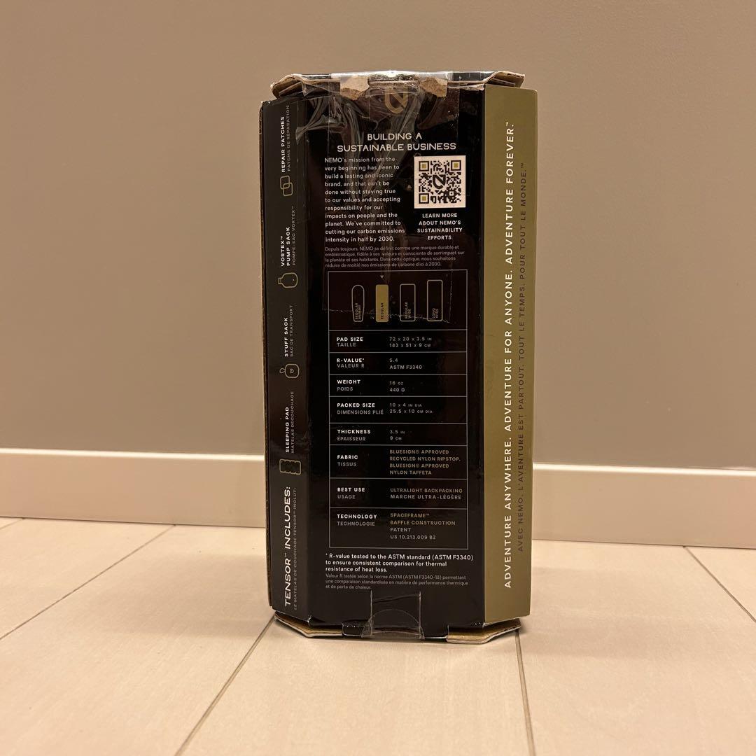NEMO TENSOR ALL SEASON Regular  新品 週末価格