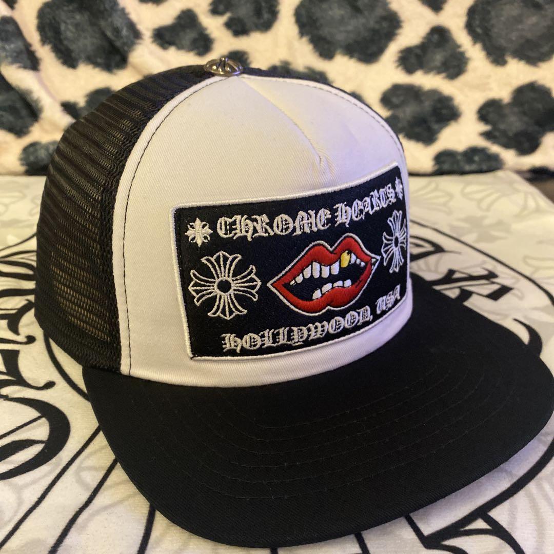 新品　マッティボーイ CHトラッカーキャップ ブラック✖️ホワイト⑨
