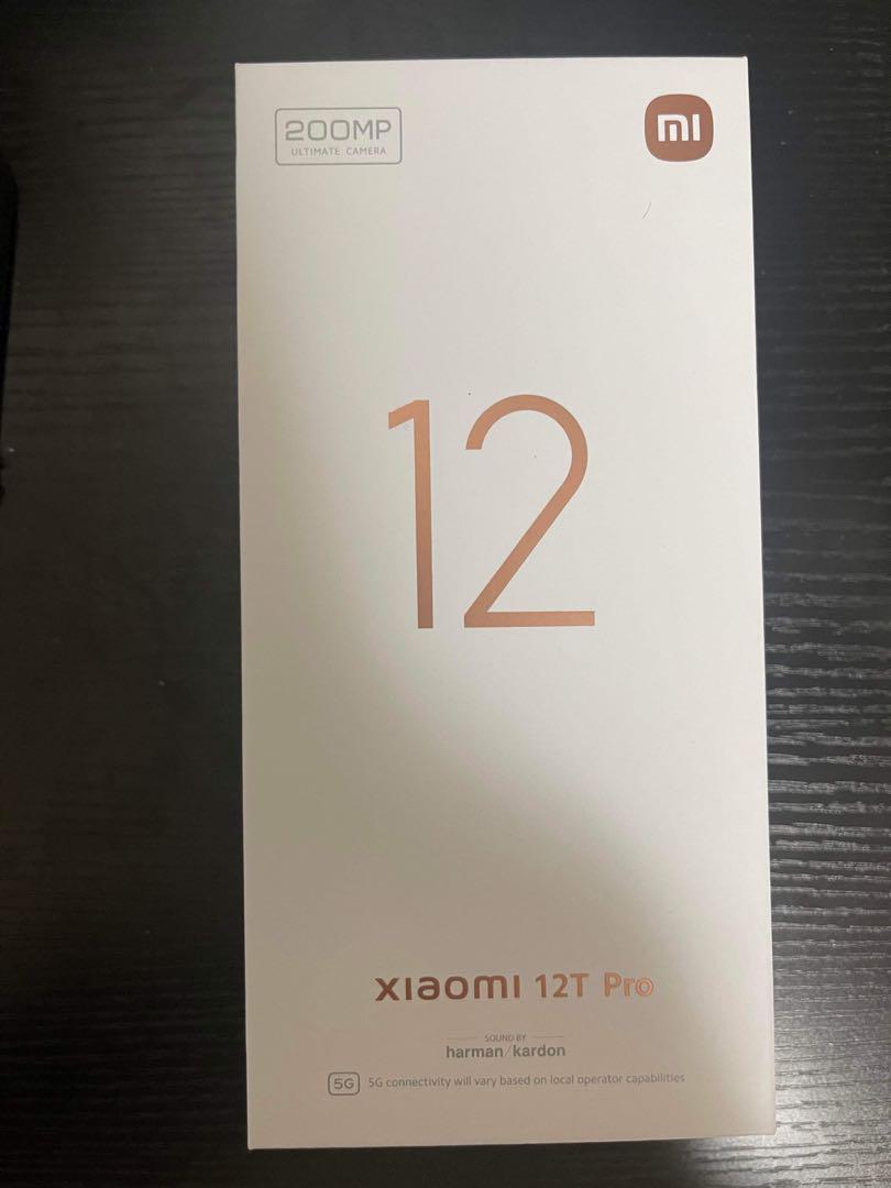 Xiaomi 12T Pro ブラック 256 GB SIMフリースマートフォン本体