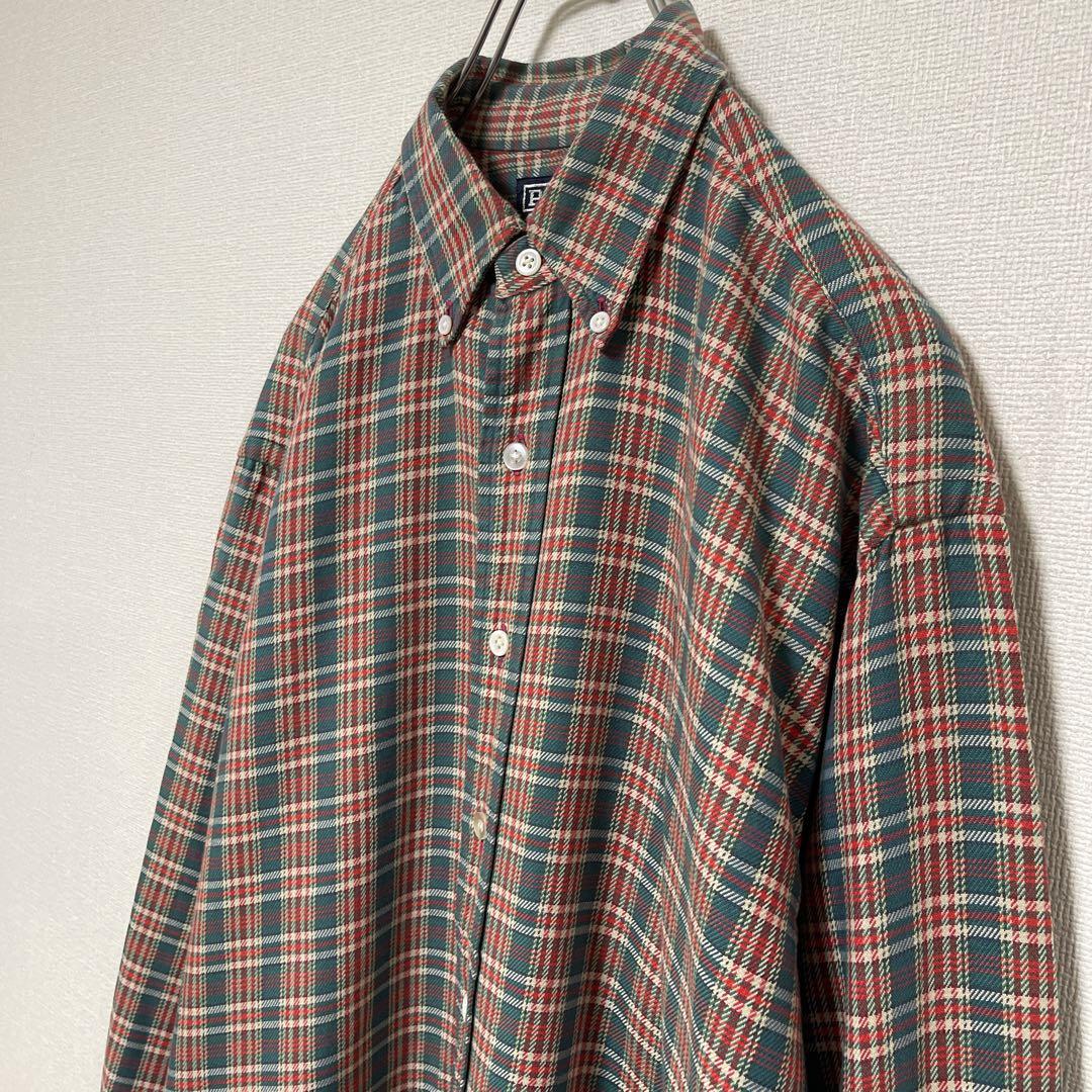 希少オールドタグ・ラルフローレン・刺繍ポニーロゴ・ボタンダウン・1649