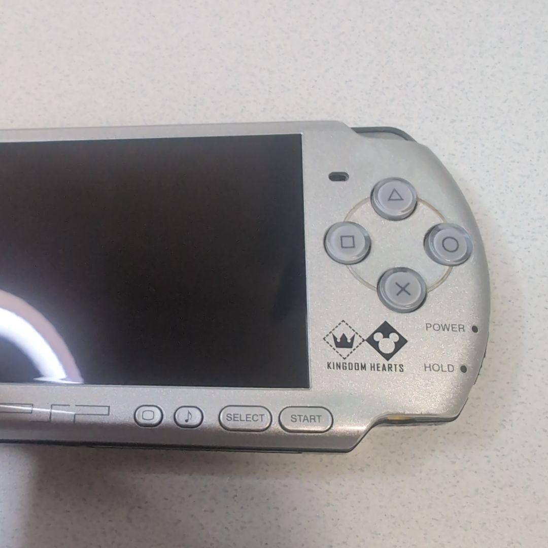PSP 本体 シルバー キングダムハーツ ジャンク品PlayStation Portable YUZUMIYA_COM