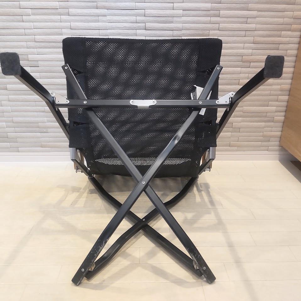 ★雪峰祭 限定品★ スノーピーク メッシュ ブラック ローチェア FES-186