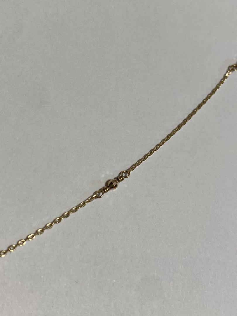 アガット agete k10 ミラーボールチェーンネックレス 画像5