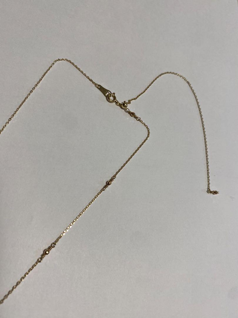 アガット agete k10 ミラーボールチェーンネックレス 画像6