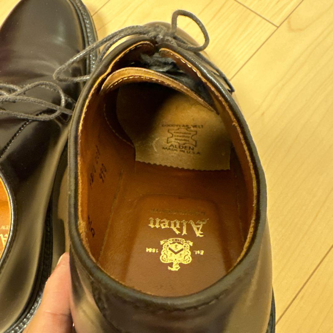 Alden 990 プレーントゥ　7D  コードバン