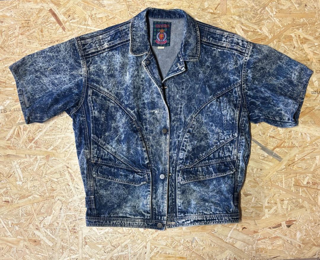 vintage★ビンテージ★ブルーデニムジャケット★ショートスリーブ★半袖