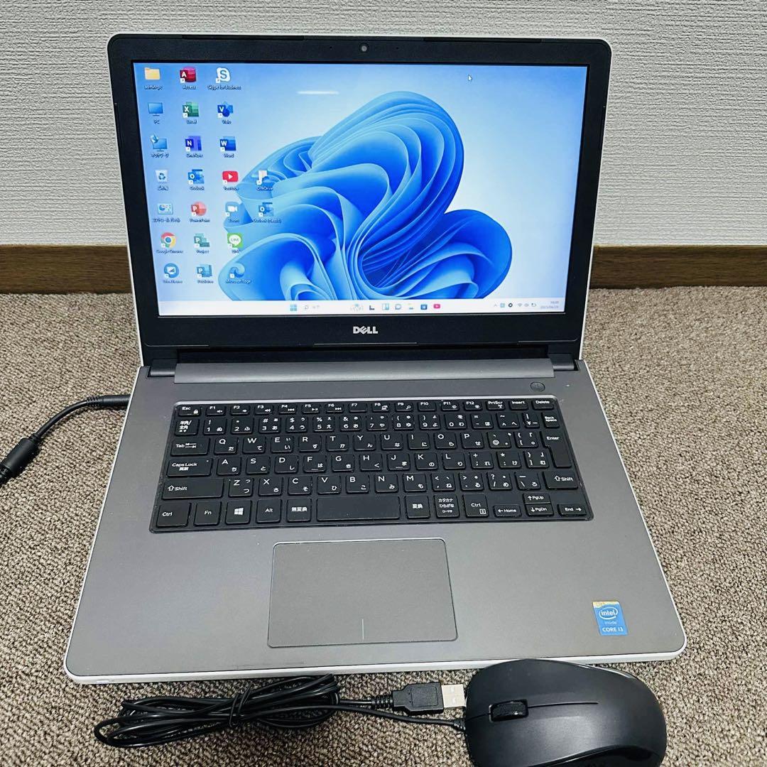 S101 DellノートパソコンWEBカメラSSD高速Windows11オフィス