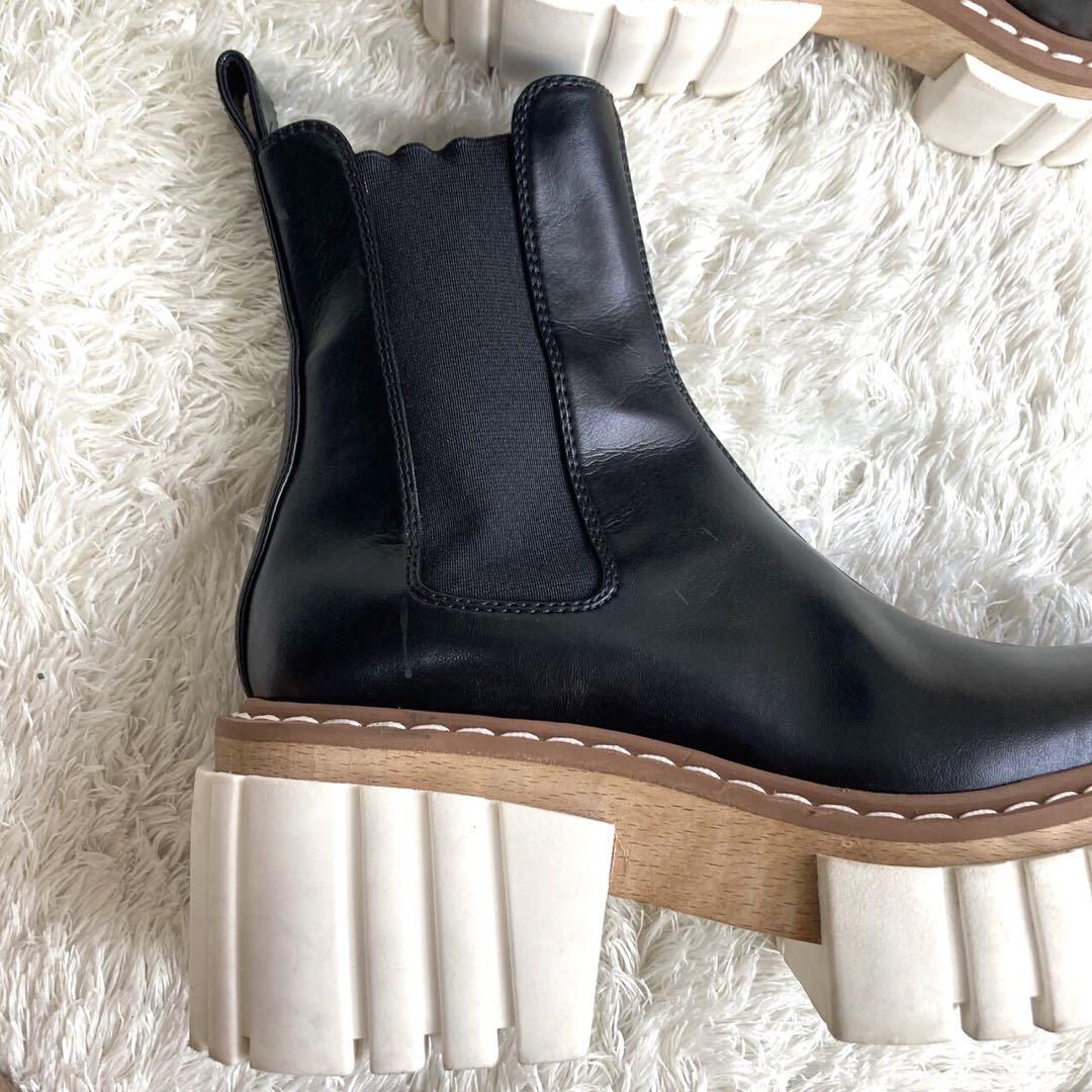 大特価放出！ STELLA McCARTNEY ブラックブーツ36 靴