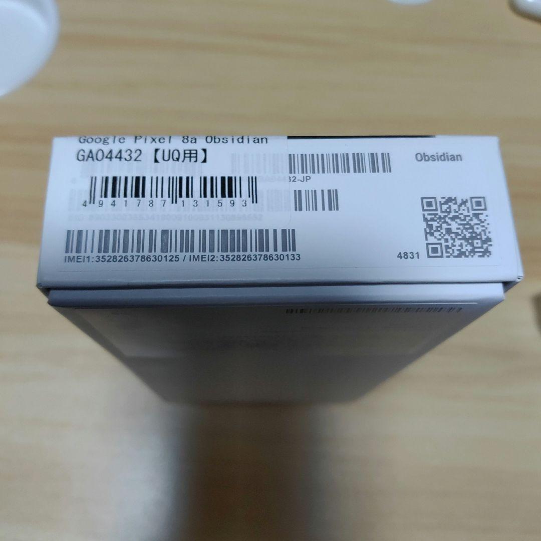 GooglePixel8a 黒　【新品未使用】