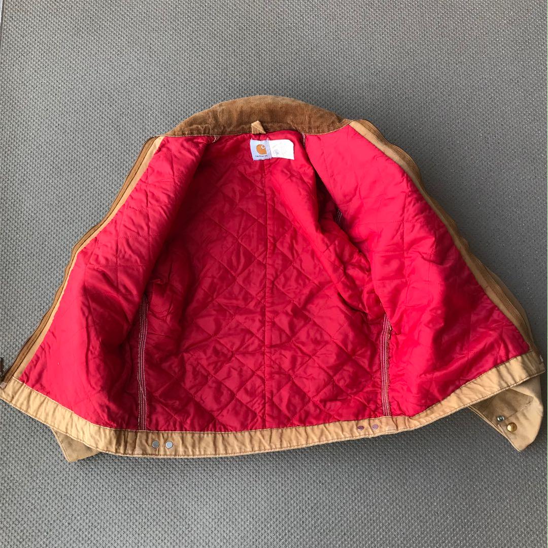 通信販売 80s キルティング ライナー デトロイトジャケット SKNCA-m76712627280 USA製 carhartt セール即納