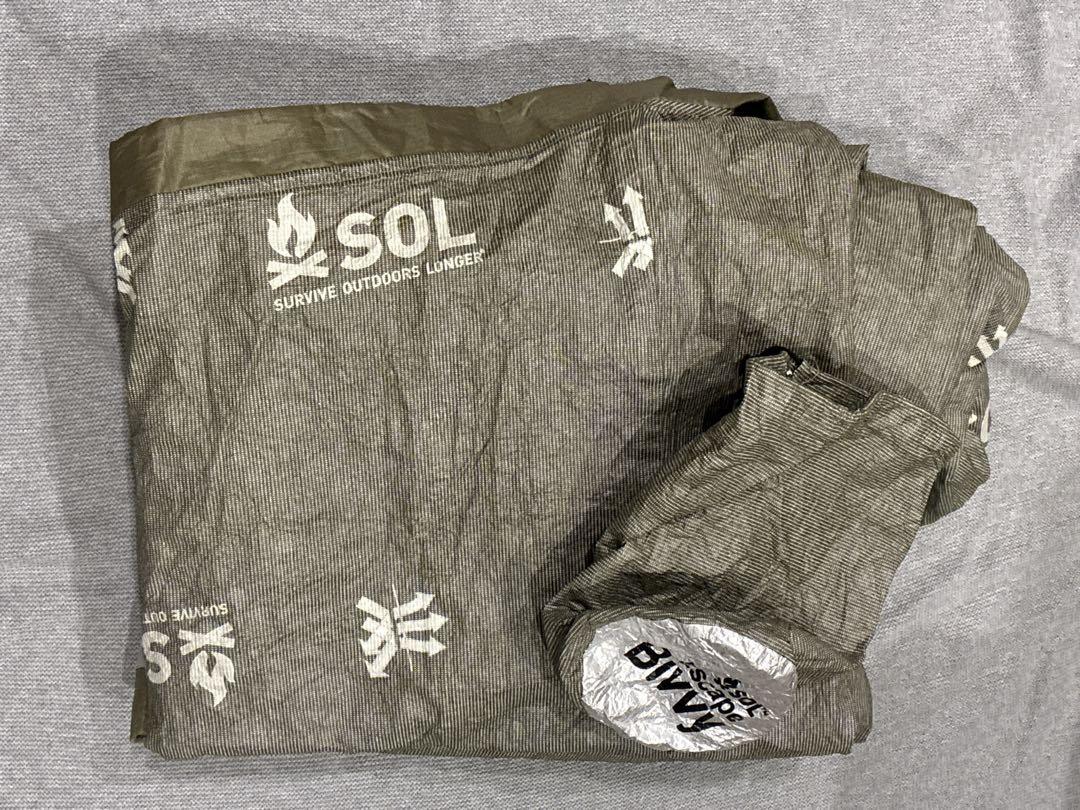 SOL ニューエスケープヴィヴィ エマージェンシーシート ODグリーン