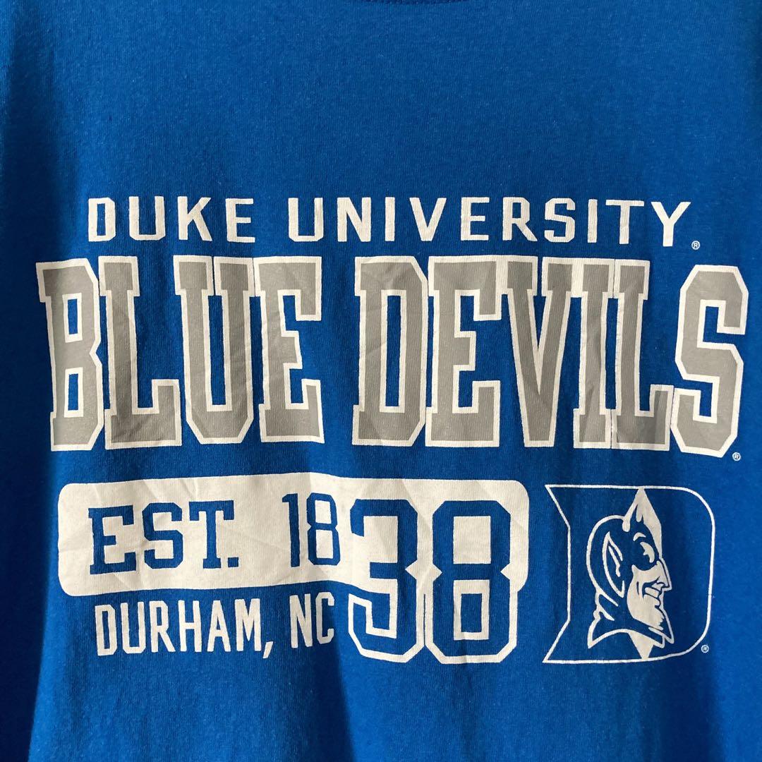 ncaa デュークデビル カレッジ 半袖 tシャツ プリント