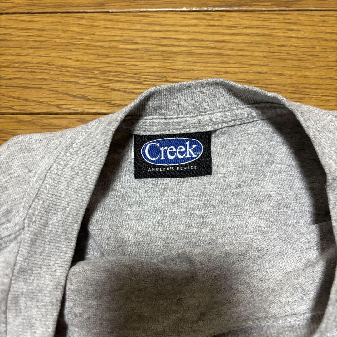 Creek ロゴプリント Tシャツ グレー - メルカリ